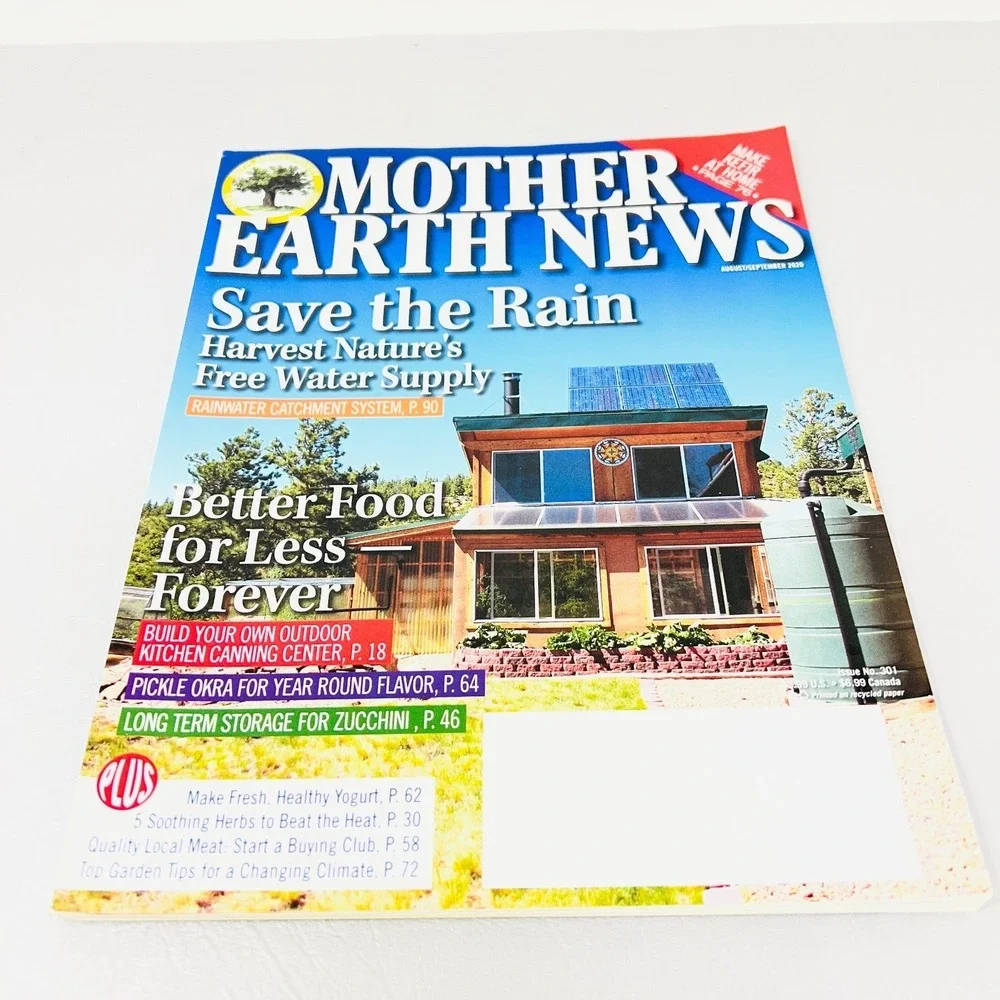 Mother Earth News Magazine Lot of 6 Homesteading‎ Gardening Sustainability Lot B